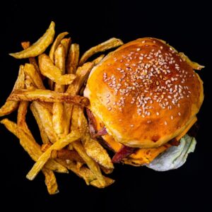 burger, french fries, burger and chips, meal, food, fast food, burger, burger, burger, burger, burger