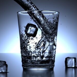 glass, water, ice cubes, drink, cold, blue, glass of water, cold water, cold drink, refreshment, pour, pouring, pouring water, water, water, water, drink, cold water, cold water, cold water, cold water, nature, cold water